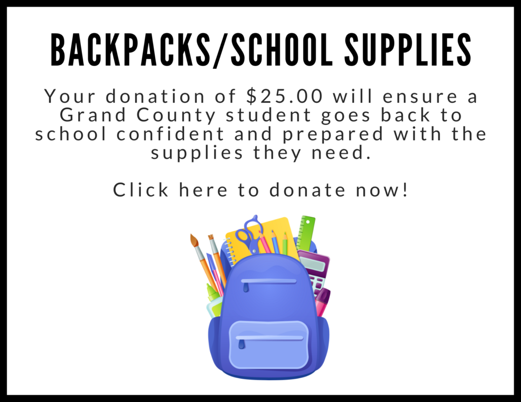 Donate to the Backpacks/School Supplies Program